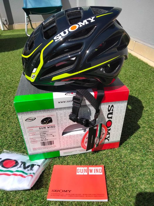 Capacete Suomy Gun Wind - NOVO - estrada