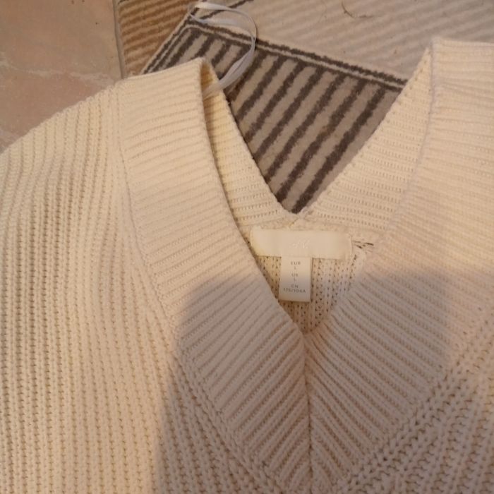 Swetr  hm botki musztardowe 39