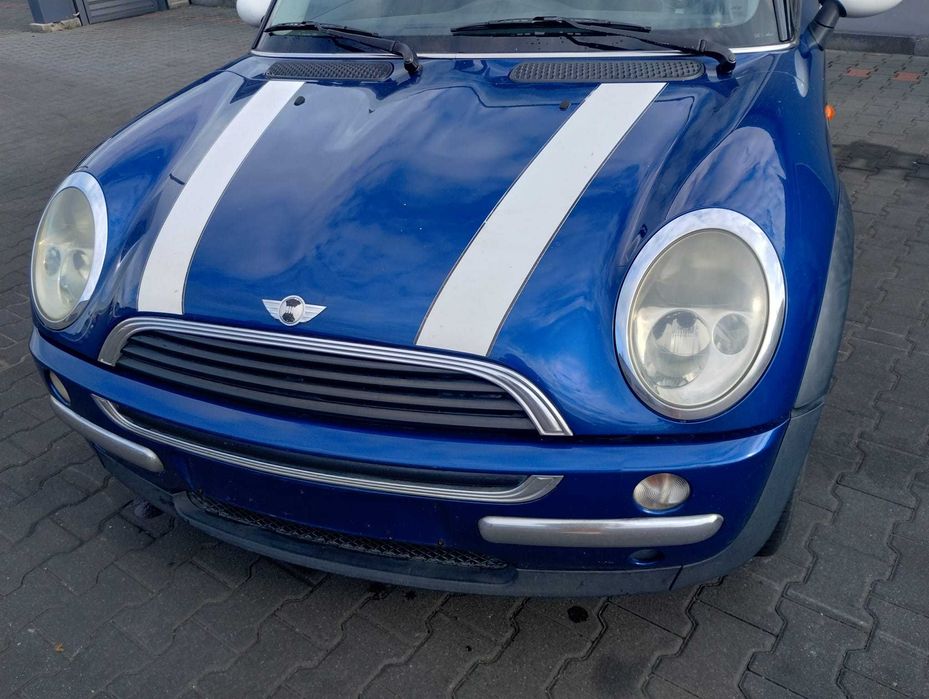 Maska przód przednia Mini One R50 Indi Blue 862/5 , części