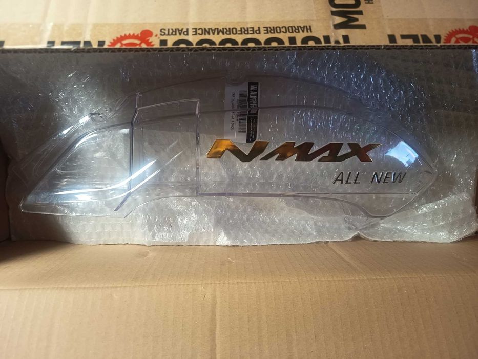 Yamaha Nmax Tampa do filtro de ar transparente
