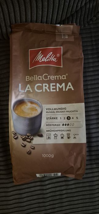 4x Kawa ziarnista Melitta BellaCrema La Crema 1KG