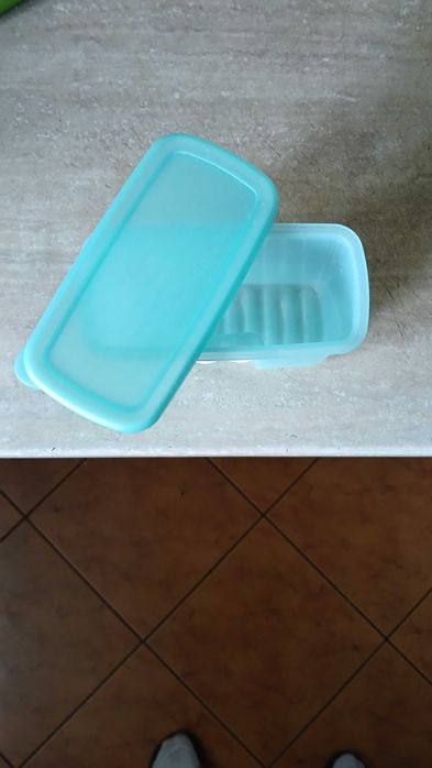 Mini szklarenka z Tupperware