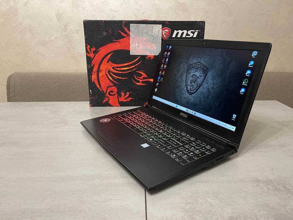 Ігровий ноутбук MSI GP62MVR Leopard, i7, 16GB, 256GB+1TB, GTX 1060 6GB