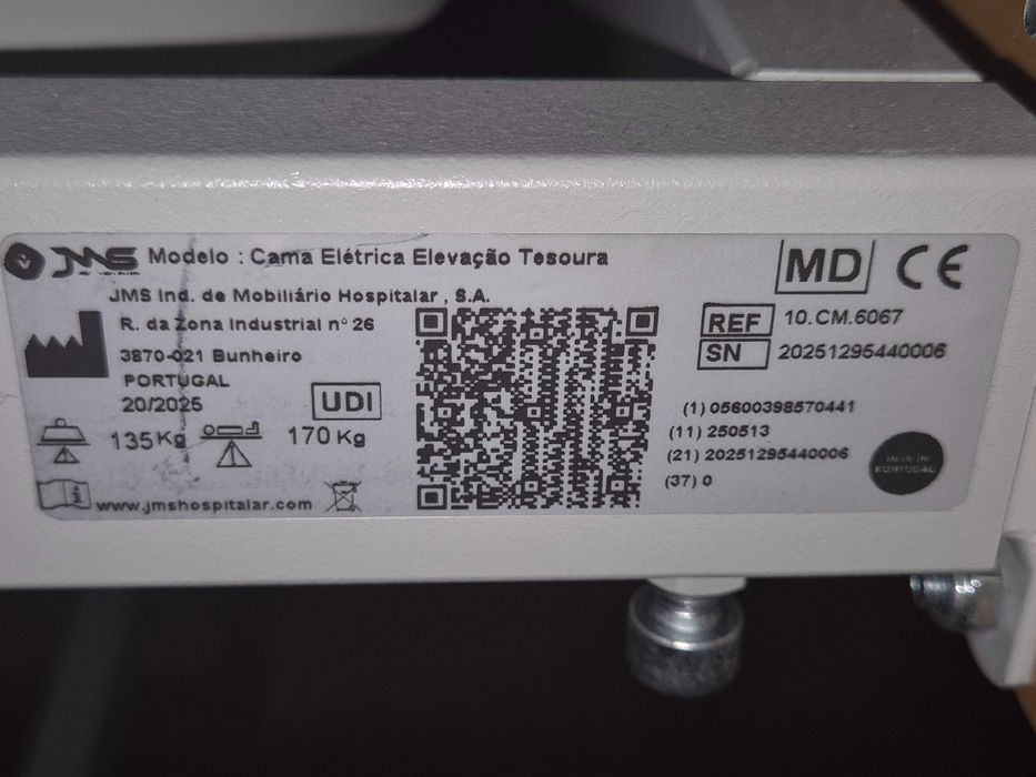 Cama hospitalar elétrica JMS nova