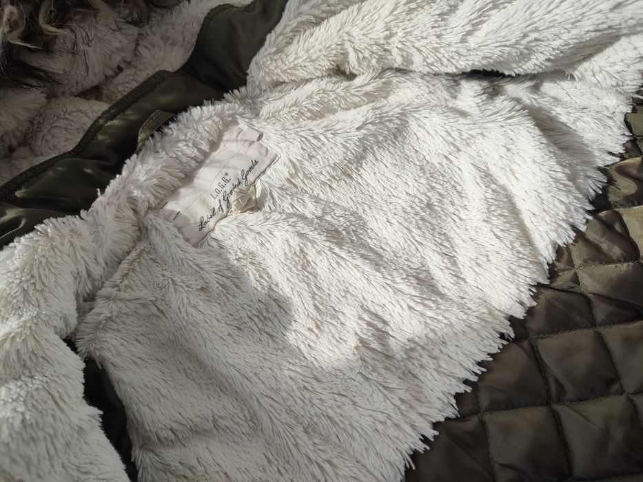 Kurtka zimowa parka, H&M, roz. 116