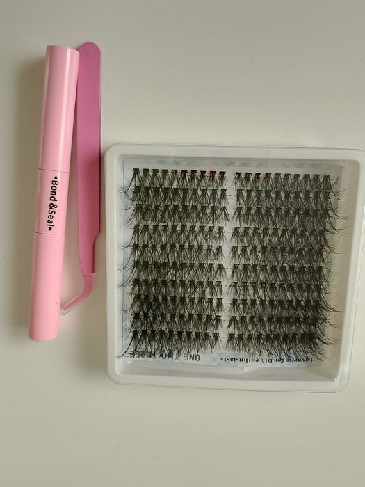 Rzęsy bondingowe kępki rzęs sztuczne rzęsy doklejane