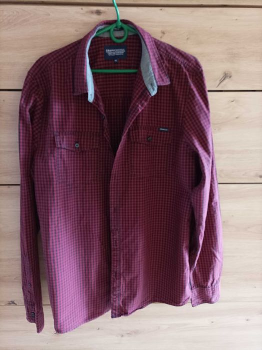 Koszula krata Crop slim fit rozm XL