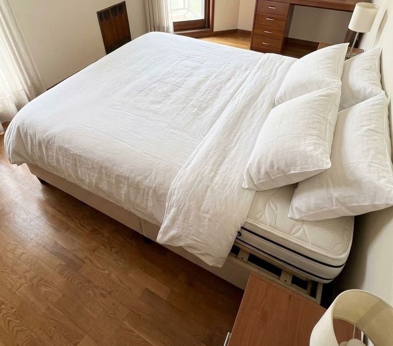 cama de casal com colchão