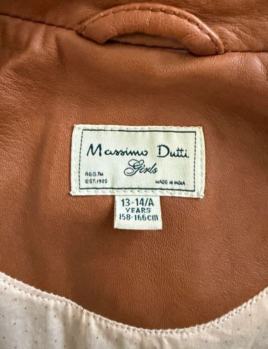 Casaco de pele massimo dutti