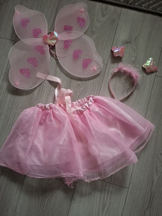 Strój motyla różowy