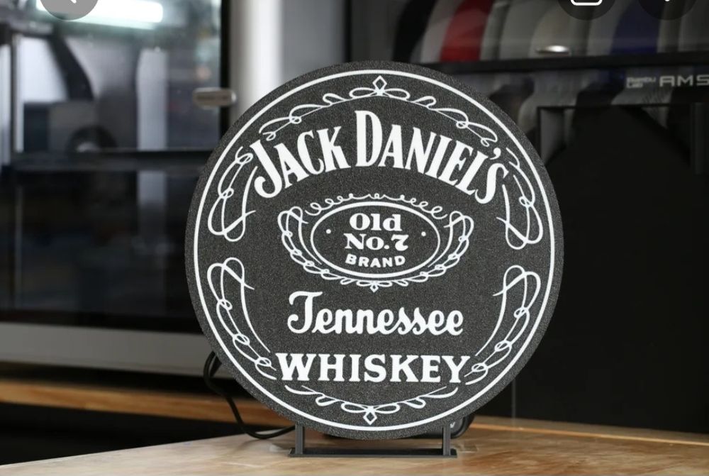 Lapka led logo Jack Daniels