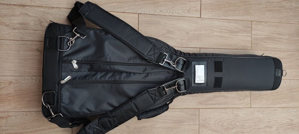Saco para guitarra elétrica gig bag Rockbag