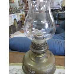 Лампа керасиновая латунная