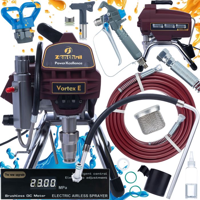 Agregat Malarski Zenthril Vortex E | 3000W, 20Mpa, 3,5L/min