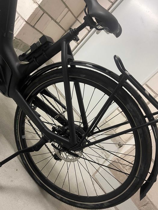 Rower elektryczny Winora Tria 9 Wave i500Wh 9-B Alivio 22 (Black Mat)