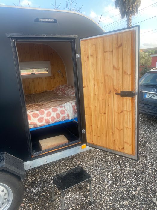 Mini caravana quarto móvel e cozinhalivrete  DUO especial dormitório l