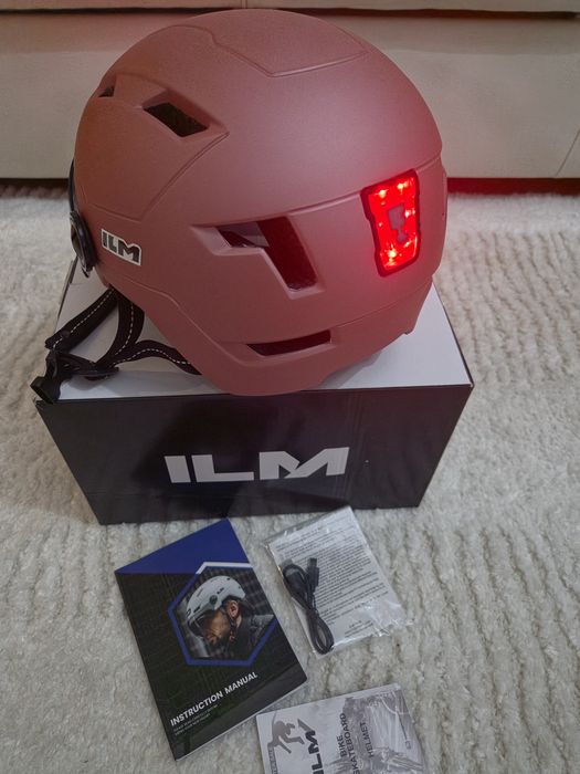 Capacete ilm led