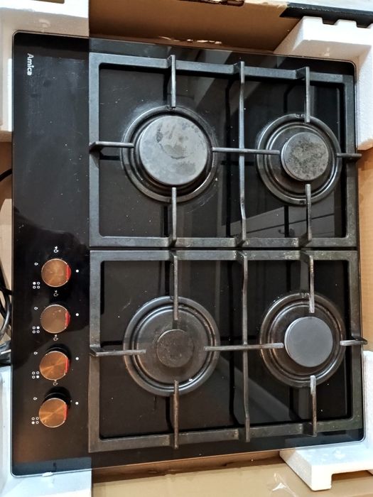 Płyta gazowa szklaną Amica