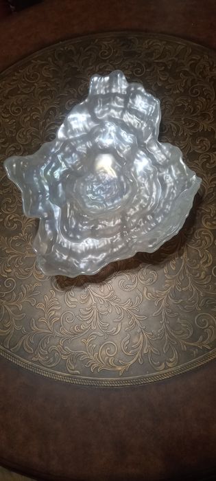 Перламутрова декоративна  скляна таріль Vietri Туреччина