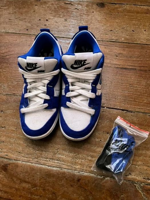 Nuke Dunk Low Disrupt 2 White University Blue