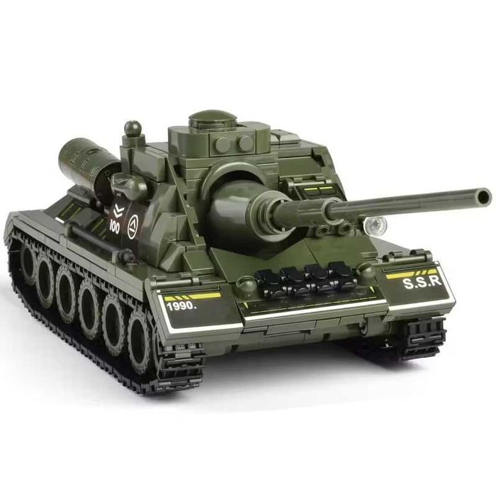 Конструктор танк СУ-100 26см 552дет сумісний з Лего Lego новий