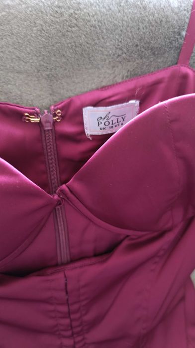 Сукня oh Polly бордового кольору