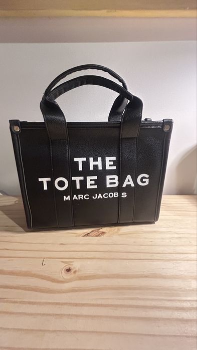 Tote Bag preta ramanho medio