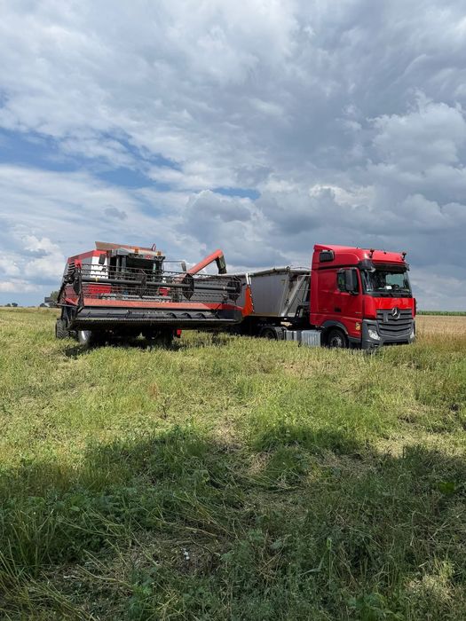 Usługa koszenia zbóż i rzepaku z transportem zboża