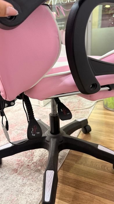 Cadeira Gaming cor rosa