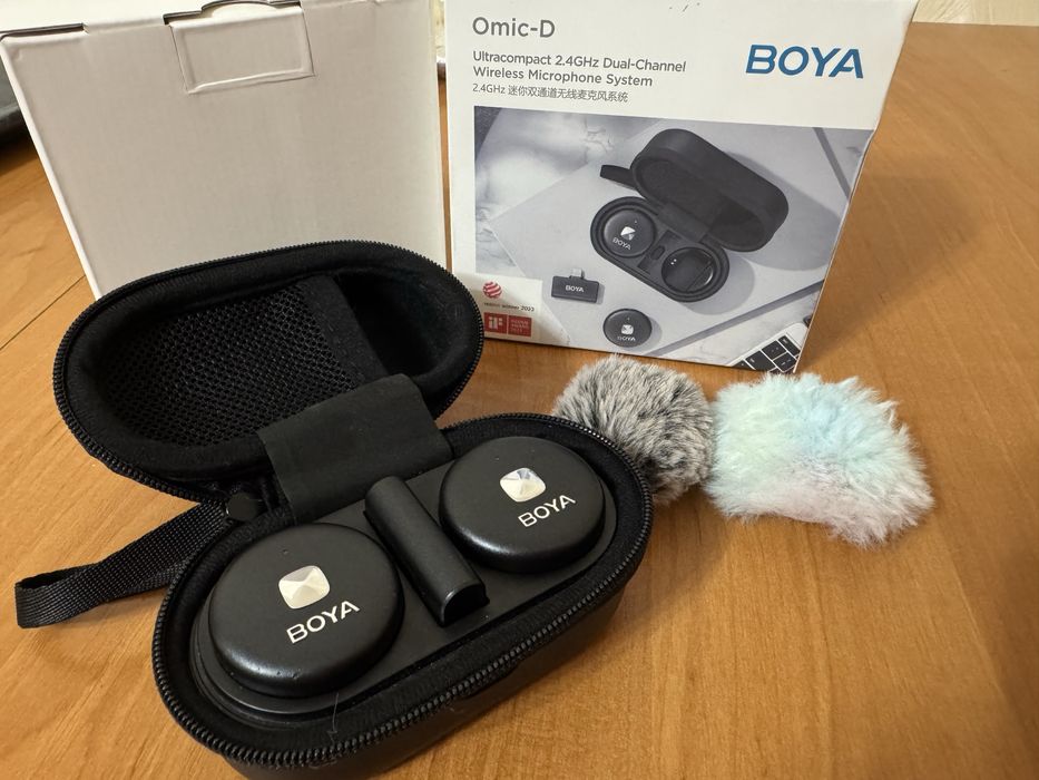 Мікрофон петличний Boya Omic D lightning