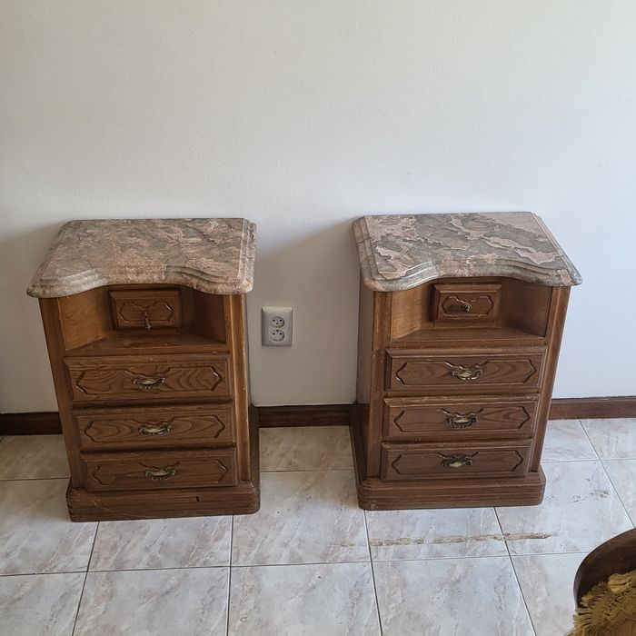 Cómoda e 2 mesas de cabeceira