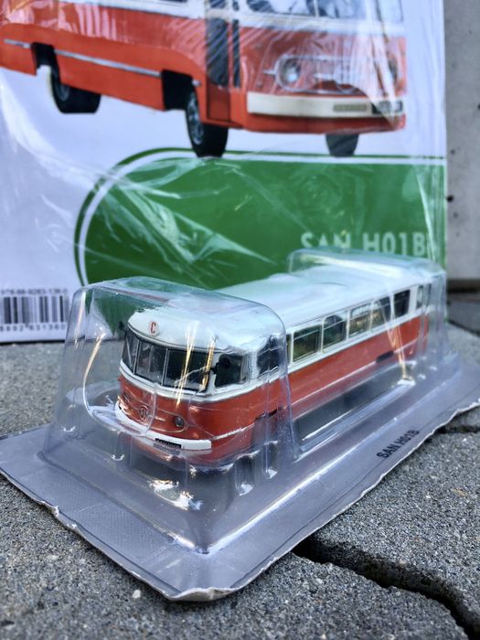 SAN H01B #84 -kultowe autobusy PRL,auta,model,kolekcja,zabytek