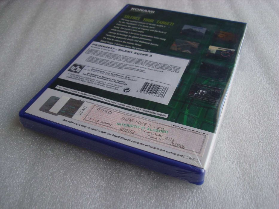 Silent Scope 3 playstation ps2