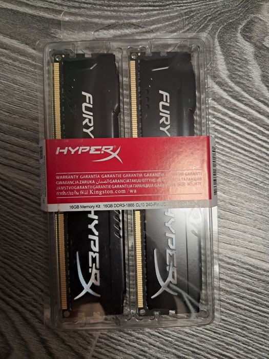 HyperX DDR3 8 Гб 1866 МГЦ, нова: 850 грн. - Комплектуючі та аксесуари ...