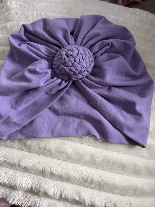 Шапочка -тюрбан для дівчинки