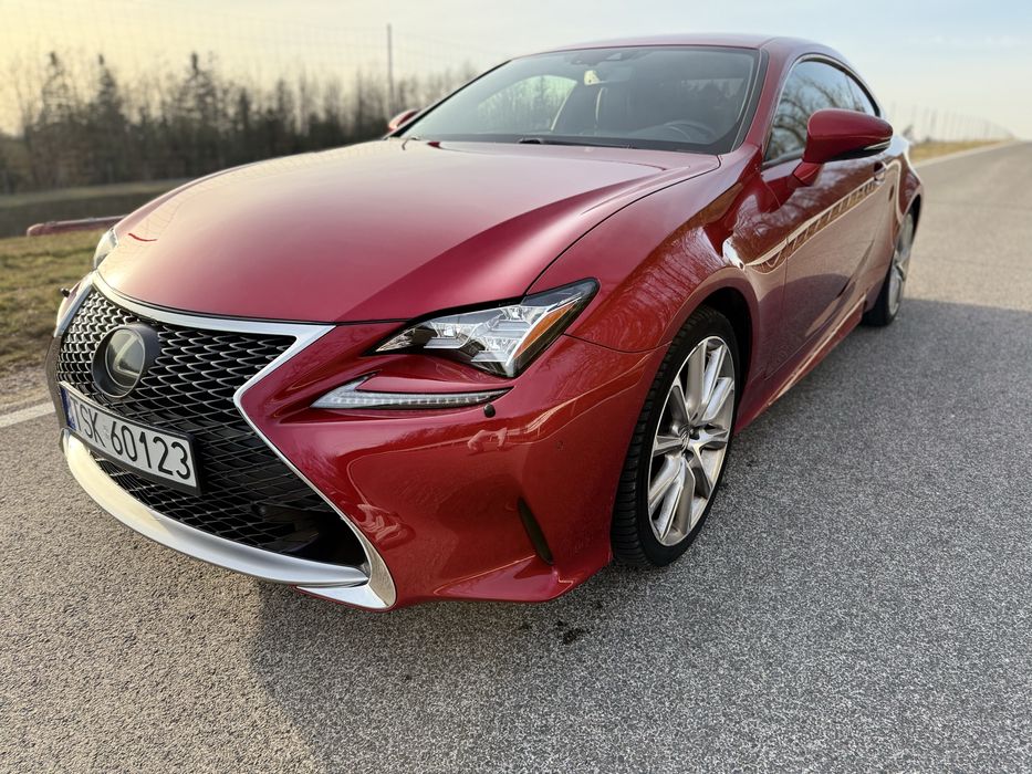 Lexus rc200t przebieg 68 tys km Europa