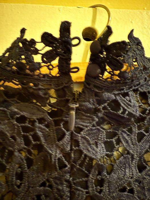 Sukienka NOWA granatowa elegancka 36/38