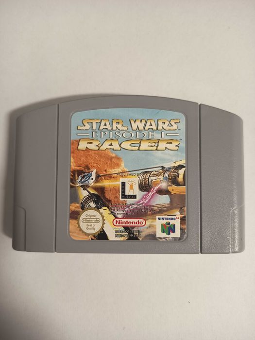 Star Wars Episode 1 Racer N64 Nintendo 64 angielska sam cartridge (1)