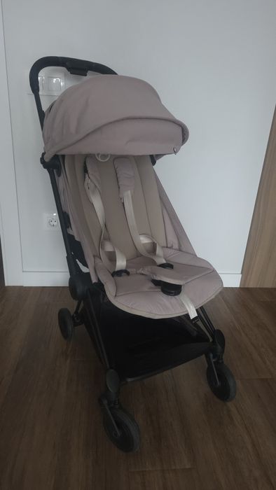 Прогулянкова коляска Cybex Coya Matt Black Cozy Beige