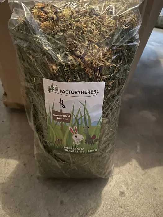 Sianko Factoryherb mieszanka traw i ziół 500g