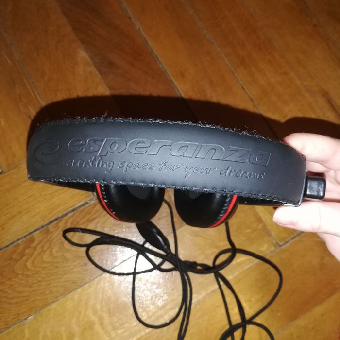 Słuchawki z mikrofonem esperanza