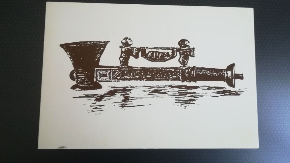 Lunda, arte quioca, postais