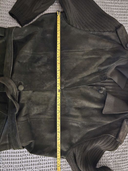 Casaco lã de merinos e pele