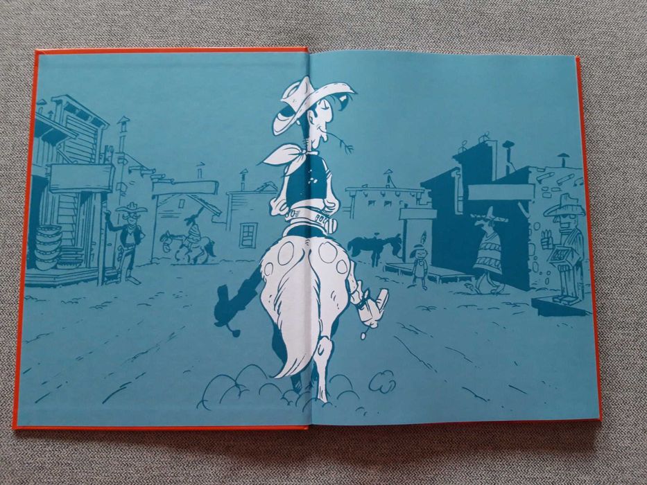 BD álbum triplo Lucky Luke