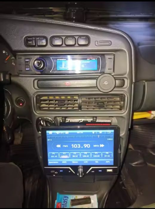 Магнітола 1DIN з екраном 7” | CarPlay / Android Auto | Bluetooth