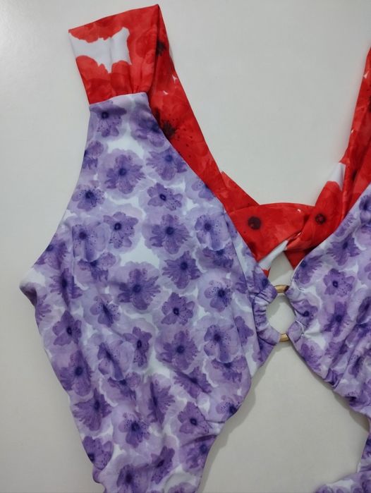 Fato de banho/Trikini Roxo Novo