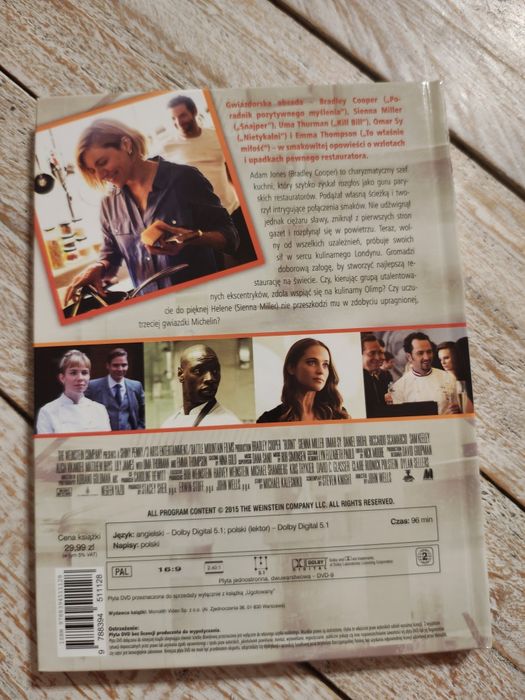 Ugotowany. Film dvd. Booklet