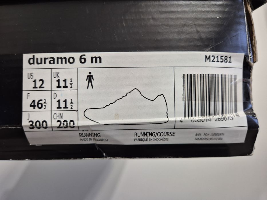 Buty męskie Adidas Duramo rozmiar 46 2/3.