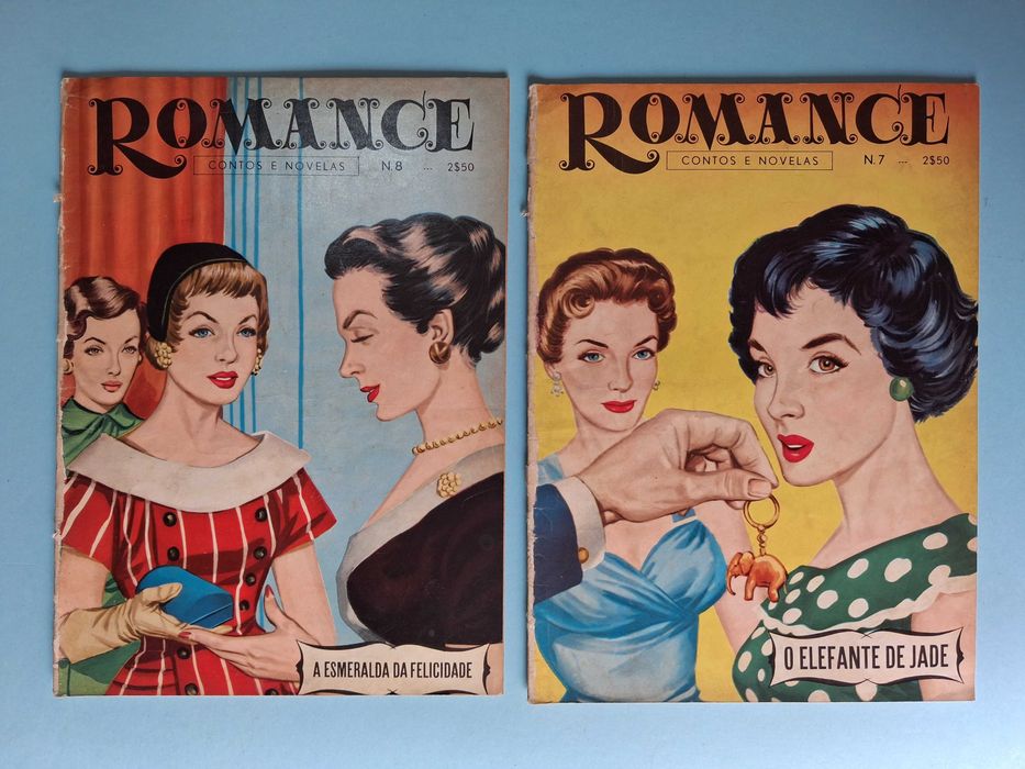 ROMANCE - Col. completa # 1-22 - Ag. Portuguesa de Revistas (1958)