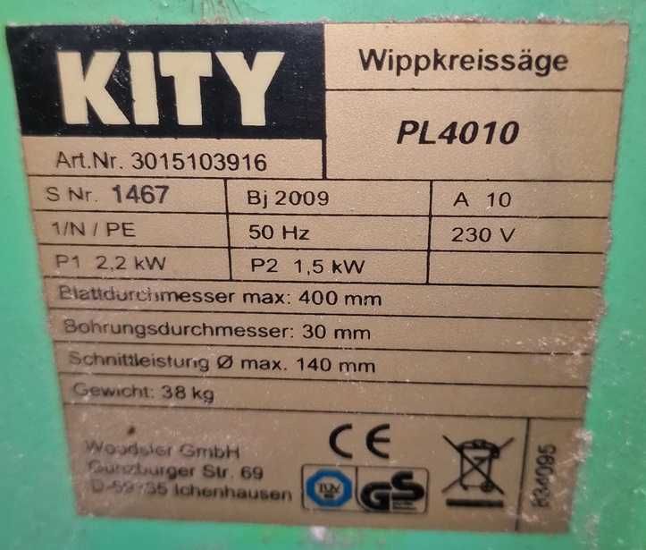 Krajzega trajzega uchylna piła do drewna opałowego